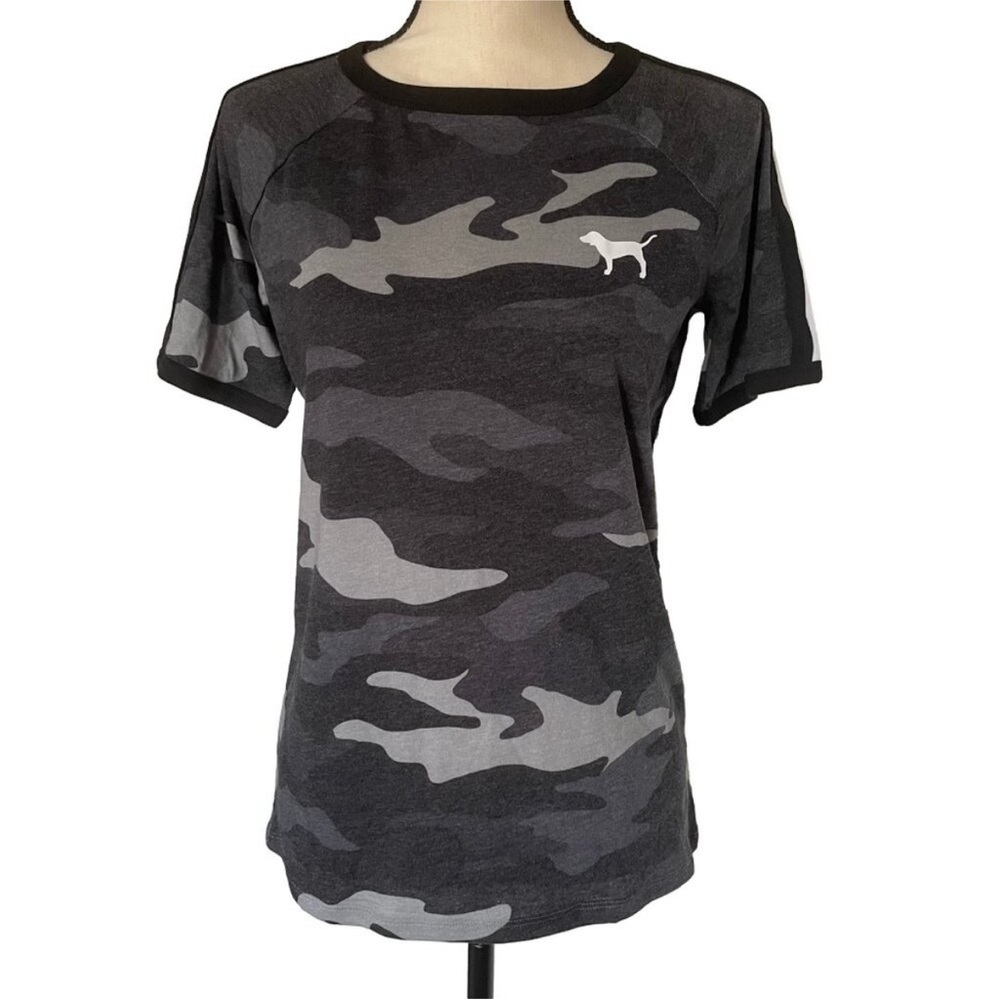 ❤️2/$30❤️ Victorias Secret PINK  Short Sleeve Camo T-Shirt